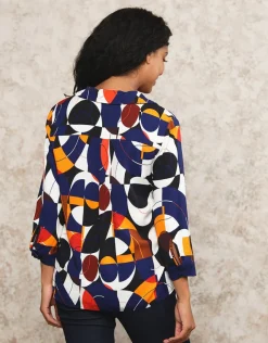 Best Blouse motif bleu Chemisiers & Blouses|Hauts