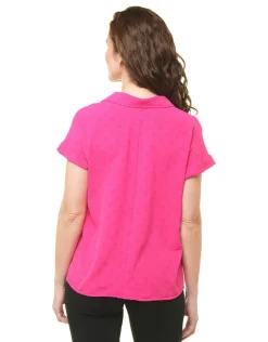 Fashion Blouse rose esprit polo Chemisiers & Blouses|Hauts