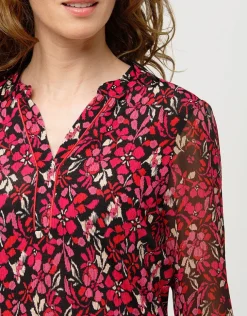 Online Blouse rose imprimée Chemisiers & Blouses|Hauts