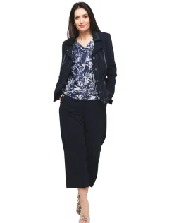 New Blouse résille bleu Chemisiers & Blouses|Hauts