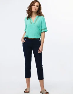 Outlet Blouse vert menthe Chemisiers & Blouses|Hauts