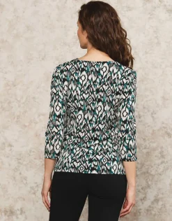 New Blouse verte chic Chemisiers & Blouses|Hauts