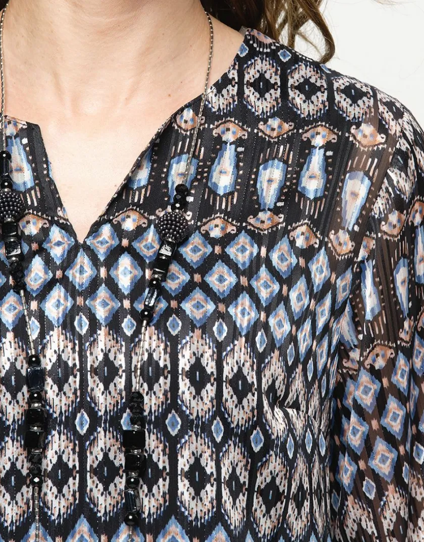 Hot Blouse voile beige Chemisiers & Blouses|Hauts