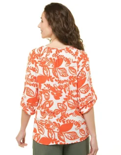 Best Blouse voile orange Chemisiers & Blouses|Hauts