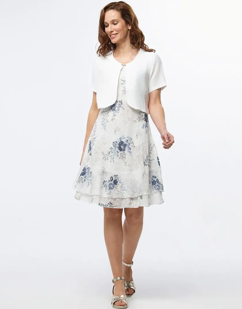 Discount Boléro chic écru Chemisiers & Blouses|Hauts