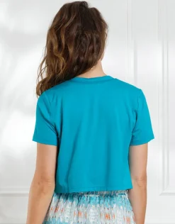 Fashion Boléro stretch bleu Chemisiers & Blouses|Hauts
