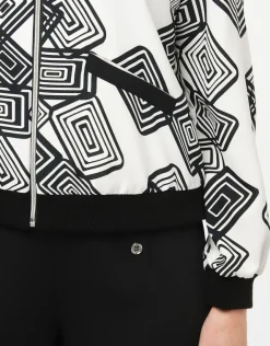Online Bombers motif graphique Habillées|Vestes