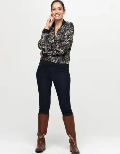New Bombers résille imprimé Casual|Vestes