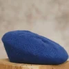 Fashion Béret maille bleu Accessoires