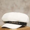 Discount Casquette gavroche blanc Chapeaux|Accessoires