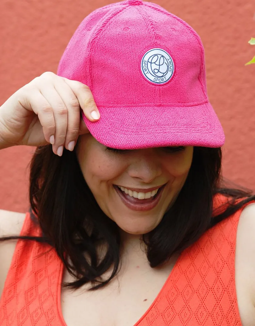 New Casquette éponge fuchsia Chapeaux|Accessoires