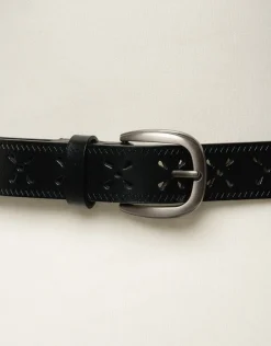 Sale Ceinture cuir noir Maroquinerie|Accessoires