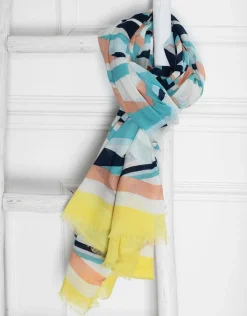 Clearance Cheche bleu imprimé Accessoires