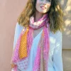 Sale Cheche orange en coton Accessoires