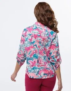 Online Chemise coton motif Chemisiers & Blouses|Hauts
