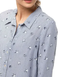 Hot Chemise rayée hirondelles Chemisiers & Blouses|Hauts