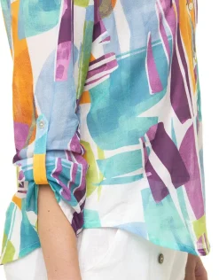 Hot Chemisier 100% coton bleu Hauts|Chemisiers & Blouses