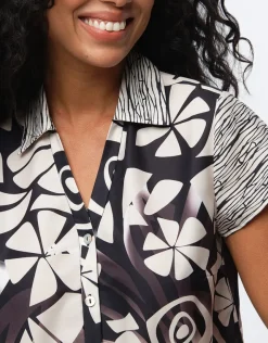 Outlet Chemisier beige chic Chemisiers & Blouses|Hauts