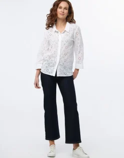 Best Chemisier blanc broderie Chemisiers & Blouses|Hauts