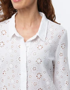 Best Chemisier blanc broderie Chemisiers & Blouses|Hauts