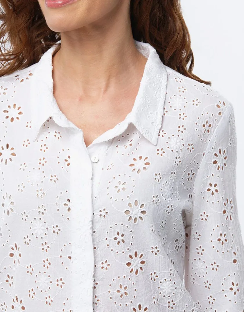 Best Chemisier blanc broderie Chemisiers & Blouses|Hauts