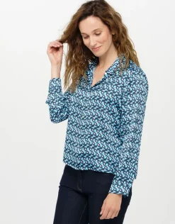 Best Chemisier bleu pop Chemisiers & Blouses|Hauts