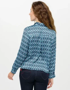 Best Chemisier bleu pop Chemisiers & Blouses|Hauts