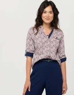 Best Chemisier coton fleuri Chemisiers & Blouses|Hauts