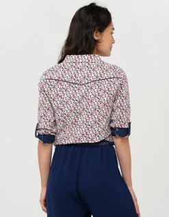 Best Chemisier coton fleuri Chemisiers & Blouses|Hauts