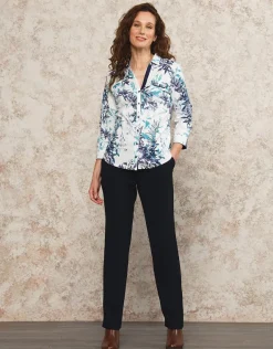Online Chemisier fleuri coton Chemisiers & Blouses|Hauts