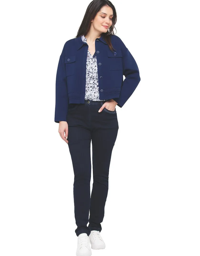 Clearance Chemisier imprimé bleu Chemisiers & Blouses|Hauts