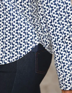 Hot Chemisier imprimé coton Chemisiers & Blouses|Hauts