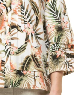 Sale Chemisier imprimé écru Chemisiers & Blouses|Hauts