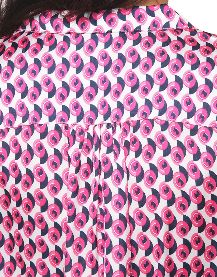 New Chemisier imprimé rose Chemisiers & Blouses|Hauts