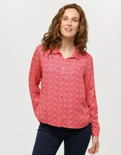 Hot Chemisier imprimé rose Chemisiers & Blouses|Hauts