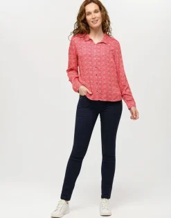 Hot Chemisier imprimé rose Chemisiers & Blouses|Hauts