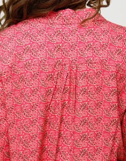 Hot Chemisier imprimé rose Chemisiers & Blouses|Hauts