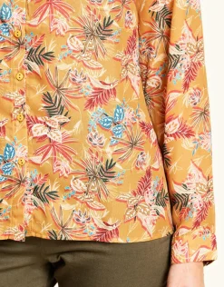 Clearance Chemisier ocre fluide Chemisiers & Blouses|Hauts