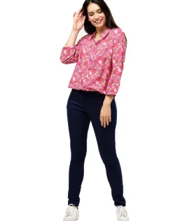 Hot Chemisier rose fleurie Chemisiers & Blouses|Hauts