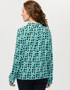 Best Chemisier vert noir pop Chemisiers & Blouses|Hauts
