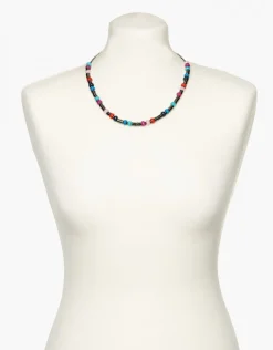 Discount Collier à perles rose Bijoux|Accessoires