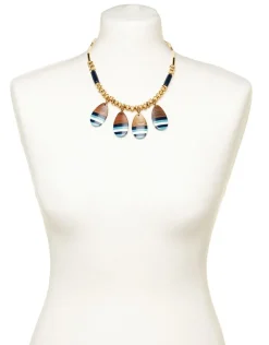 Hot Collier bois vert Bijoux|Accessoires