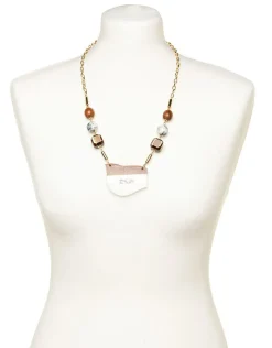 New Collier doré perles Bijoux|Accessoires
