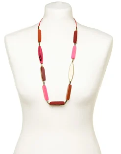 Best Collier rouge à perles Bijoux|Accessoires
