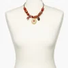 Sale Collier rouge fantaisie Bijoux|Accessoires