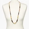 Sale Collier sautoir marron Bijoux|Accessoires