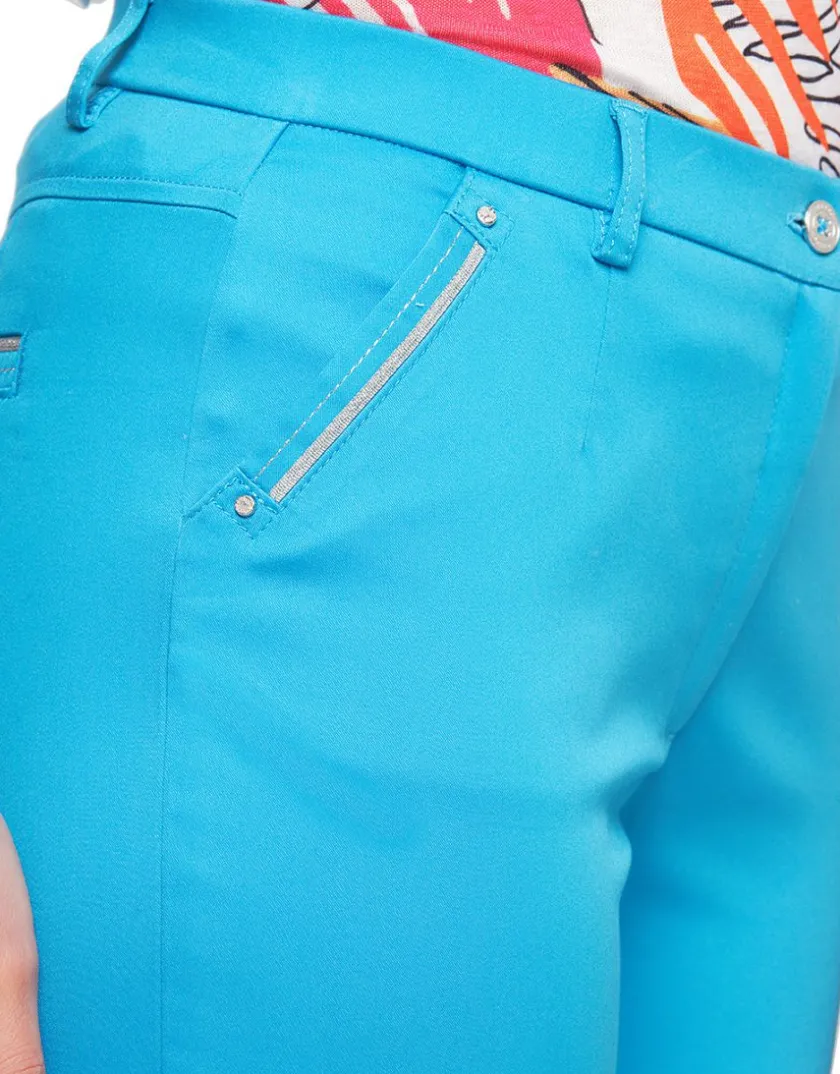 Hot Corsaire bleu ciel coton Pantacourts