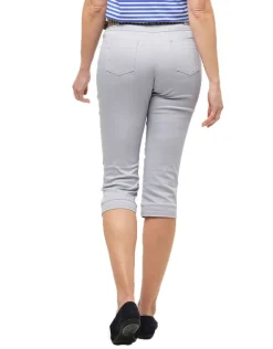 New Corsaire coton gris Pantacourts