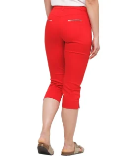 Hot Corsaire coton rouge Pantacourts