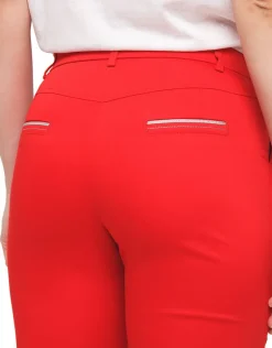 Hot Corsaire coton rouge Pantacourts